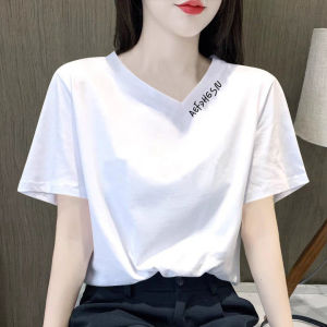 YOUROUPING | Design Small Group Pure Cotton Straight Shoulder T-Shirt