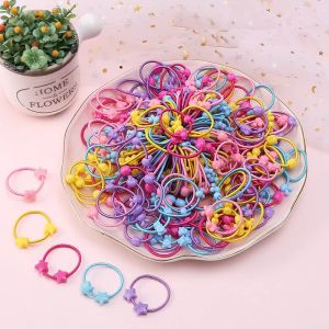 P201 Ikat Rambut Anak 50pcs Karakter Lucu