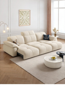 Pashaman | Electric Reclining Sofa Bed Zero Wall Foldable Cat Proof Fabric