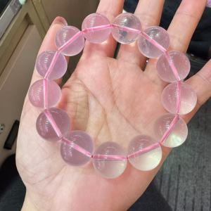 Natural Mozambique Pink Crystal Starlight Ice Bracelet Single Circle Multi Circle with Certificate Fashion Jewelry Womens Accessory