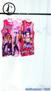 Kids jersey terno for girls 2-7yrsold K-Pop DEMON