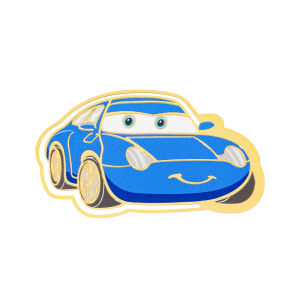 Bandai | Dấu Trang Kim Loại Lightning McQueen Dành Cho Người Hâm Mộ Xe Hơi Thiết Kế Hình Học Phụ Kiện Đọc Sách Cho Văn Phòng Tại Nhà Thư Viện Quà Tặng Sinh Nhật Giáng Sinh