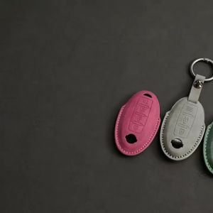 3 Button Leather Car Key Case Cover for Volvo S60 S90 XC40 XC60 XC90 V60 V90 T6 T8 Auto Key Shell Protection Accessaries