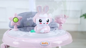 Baby yaya รถหัดเดินเด็กรถเ XB06 รถเด็กหัดเดิน รถหัดเดิน รถขาไถ Baby Walker มีเพลง มีไฟ ที่นั่งปรับได้
