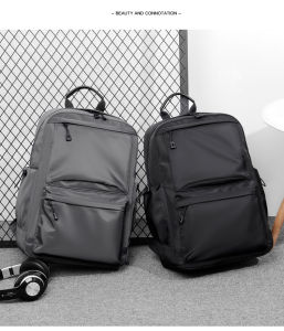 Balo Laptop HULI Chất Lượng Vải Chống Thấm Nước Nam Nữ Đi Học Đi Làm Học Sinh Sinh Viên BL04