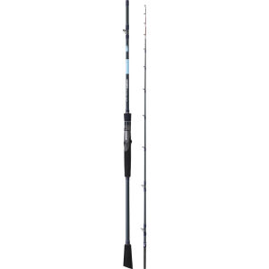 Durable Blue-Titanium Trolling Fishing Rod