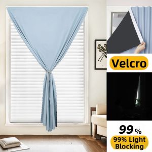 SHULIAN | Hook and Loop Easy Install Curtain