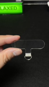 ELELAB แผ่นปะเก็นสายคล้องโทรศัพท์ TPU ใสบริสุทธิ์ แบบถอดเปลี่ยนได้ แข็งแรง ทนทาน ป้องกันตกหล่น ใช้ได้ทุกรุ่น