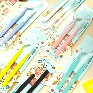 cây nhíp đầu cong gắp sticker watashi tape nhíp đa năng thép không gỉ văn phòng phẩm bullet journal