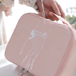 Waterproof Makeup Storage Bag Multifunctional Storage Bag Thickened Material Travel Makeup Bag Removable Portable Storage Bag Travel Storage Pouch