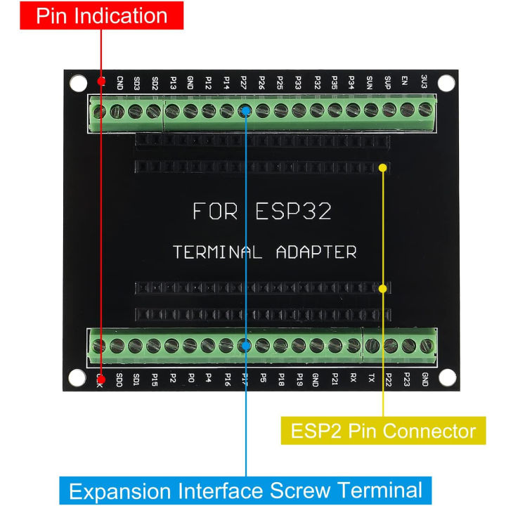 ESP32 Breakout Board GPIO 1 Zu 2 Erweiterung - 38PIN Für Arduino Projekte