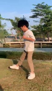 Celana Panjang Anak Chinos Littlebee Warna Coklat Size 1-5 Tahun