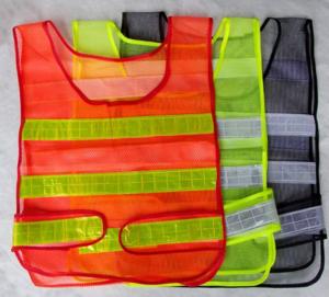 Super low price sales Mesh Security Safety Vest Reflective Vest Traffic  Safety Warning  Car essentials Super high brightness