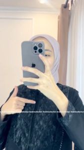 Gamis Abaya Turkey Dewasa Muslim Hitam Putih Amarta 429 Bordir dan Payet Andinicollection