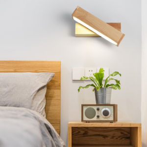 XISHANGJIAXI | Modern Minimalist Wooden Wall Light