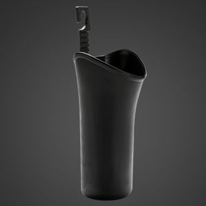 (Ready Stock)Multifunctional Car Umbrella Storage Bucket Black Plastic Holder Barrel with Hook for Gathering Bottle Shelves Car Trash Can