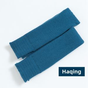 Warm Yoga Dance Sport Leg Knee Ankle Protection Woolen Socks Cover Latin Foot Stepping Leggings Fitness Protective Gear