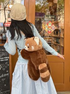 JIFANPAUL | Panda Soft Plush School Bag