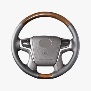 CAIFANG | Upgrade Wood Steering Assembly for Toyota Prado Land Cruiser