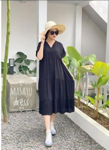 kazia home dress/dress Masayu /dress rayon polos/daster rayon polos