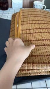 Chiếu mây điều hòa mát lạnh đủ size đan dày  làm bằng sợi mây tổng hợp tự nhiên phù hợp mọi loại gường nệm