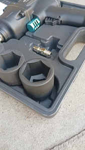 Matsuta บล็อกลม 3/4" (6หุน) ระบบค้อนคู่ Twin Hammer 1200 NM. แถมฟรี ลูกบล็อก 4 ชิ้น