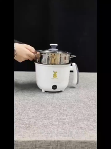 Multifunction Electric Cooking Heating Pan Electric Cooking Pot Machine Single/Double Layer Steamed Eggs Pan Non-stick Pan