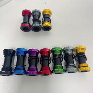 HASSNS Mountain Road Bike Hollow Bottom Bracket IXF Integrated Threaded Crankset 68/73mm/ Press in BB