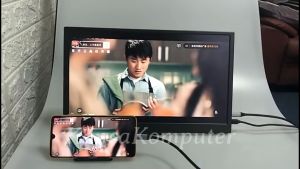 ZEUSLAP Portable Monitor 16 Inch 2.5K QHD IPS 60Hz HDR Wide Angle - 1600XTS