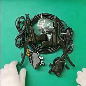 C. STAR electric scooter power-off brake lever bicycle specific hydraulic wear-resistant brake accessory 4-piston caliper