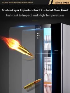 CANBO | Dual-Door Stainless Steel 239L Star Rated Disinfection Cabinet