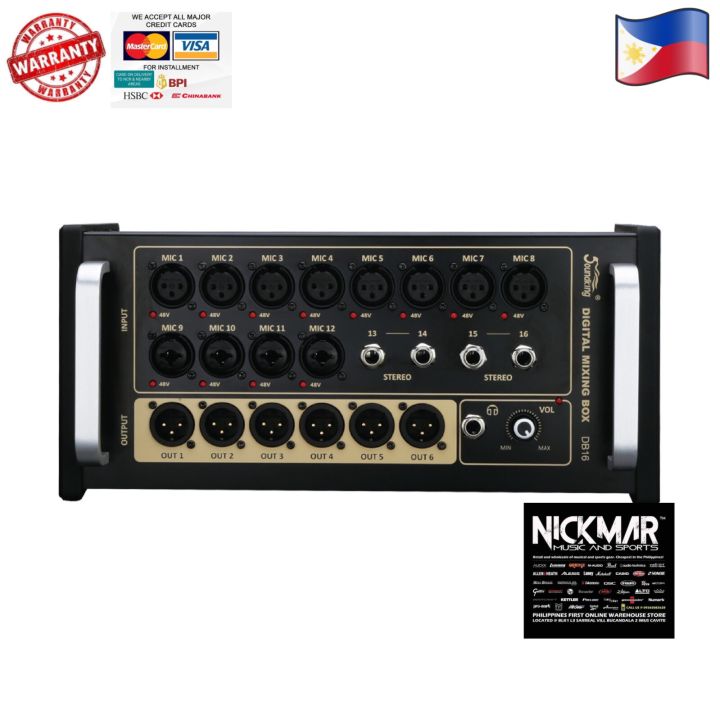 Soundking Soundking DB16 Digital Mixer | Lazada Philippines
