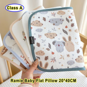 หมอนแบนราบสำหรับทารกแบบระบายอากาศในช่วงฤดูร้อนหมอนสุดเท่สำหรับทารกแรกเกิดผ้าเช็ดตัวเบาะรองนั่งกันถุยน้ำลาย