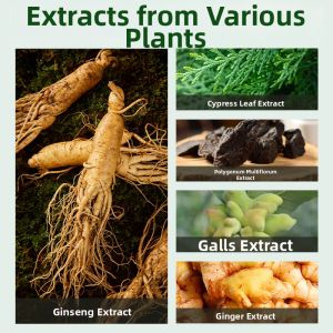 QIAOCHONG | Natural Non-Irritating Black Tea Color Hair Dye Treatment