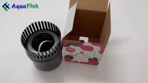 Hút mặt nhún Mini 2 trong 1 Koi Master cho hồ cá Koi đường kính 13cm cao 15cm đầu ra phi 48 tích hợp lớp ngăn cám