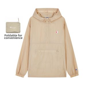 Champion | Couples Jacket Spring Autumn Retro Trend Half Zipper Sporty Cardigan