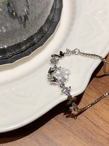 Pharaoh🍓Gaya Dingin Gelang Perak Mewah Ringan Gelang Wanita Gelang Gelang Gelang yang Dapat Disesuaikan