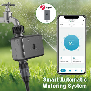 Smart ZigBee Tự Động hẹn giờ tưới nước 1-Outlet tưới vườn hệ thống tưới nước Phun Nước Lập Trình