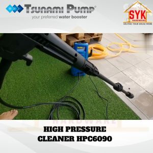 SSYK Tsunami Pump HPC6090 High Pressure Cleaner Pressure Washer Water Jet Mesin Cuci Kereta Lantai
