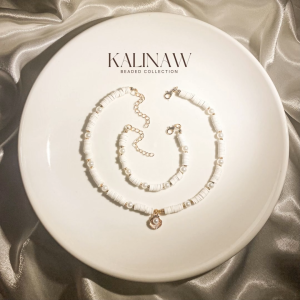 KALINAW Polymer Clay Choker Necklace & Bracelet