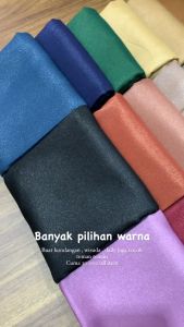 HIJAB SEGI EMPAT SINAR GLAMOUR/JILBAB GLITER BAHAN SINAR/SEGI EMPAT LASERCUT SEGI EMPAT POLOS