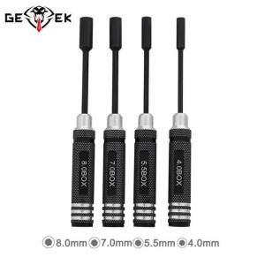Repair Tools Kit  Hex Nut key Socket Screw Driver Wrench Spanner Box 4.0/5.5/7.0/8.0mm For RC Model Car Quadcopter Drone