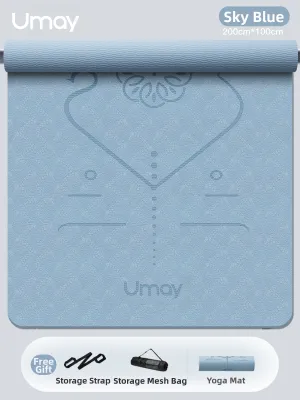 Umay(佑美) | Thickened Shock Absorbing Silent Slip-Resistant Yoga Mat for Women