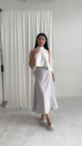 [Esterlily the Label] Peony A-line skirt/ Rok A Line Peony