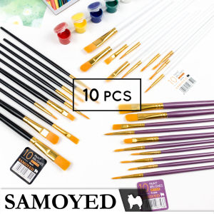 Koleksi Brush Set untuk Seni: Kuas Lukis Cat Air & Akrilik