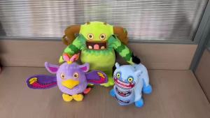 My Singing Monster Plush Stuffed Animal Doll Creative Cartoon Funny Anime Figures Fashion Gifts For Birthday Christmas Gifts