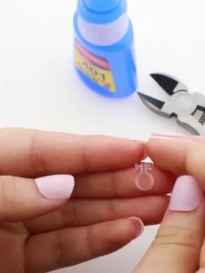DIY Jewelry Clear Plastic Clip-on Earring Converters Resin Invisible Earring Converters Components with Earring Backs for Ears