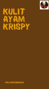 Kulit Ayam Krispy 80 gr by AlfarezSnack26