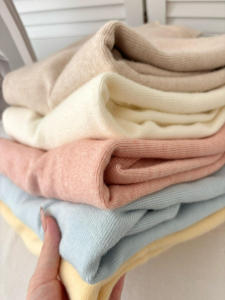 Soft Cozy Womens Knitted Sweater Half High Collar Layering Top Warm Fleece Long Sleeve Commute Style Regular Fit Base Shirt