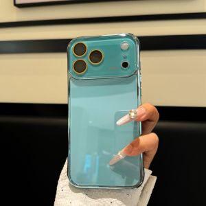 CHUQIAN | Stylish Icy Blue Drop Resistant iPhone Case
